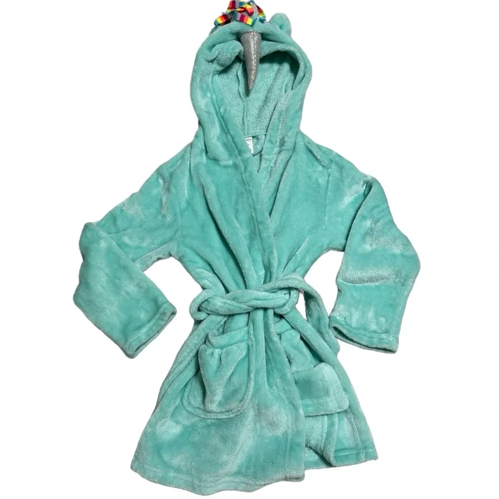 Arizona Girls Size 4/5 Unicorn Bathrobe